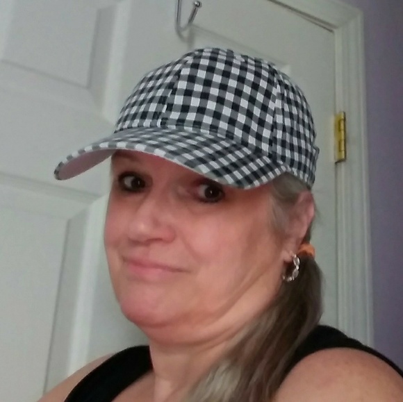 LAST DAY Plaid Checked Baseball Cap Hat New - Picture 4 of 4